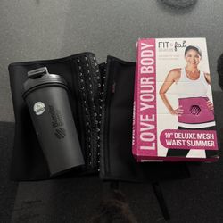 Waist Slimmer ( Shapewear) And Protein Shaker 