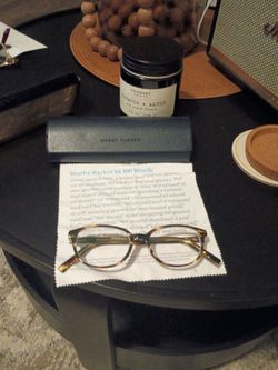 Authentic Warby Parker Round Tortoiseshell Eyeglass Frames with Original Case