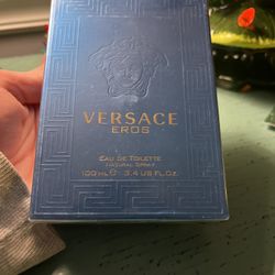 Versace Eros 100ML never opened and box is sealed 