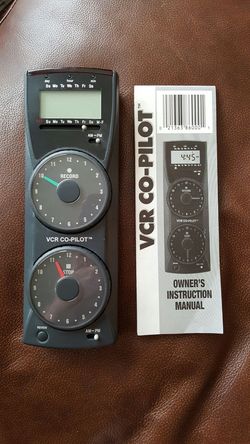 VCR CO-PILOT Remote control