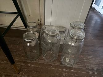 Tall Mason Jars