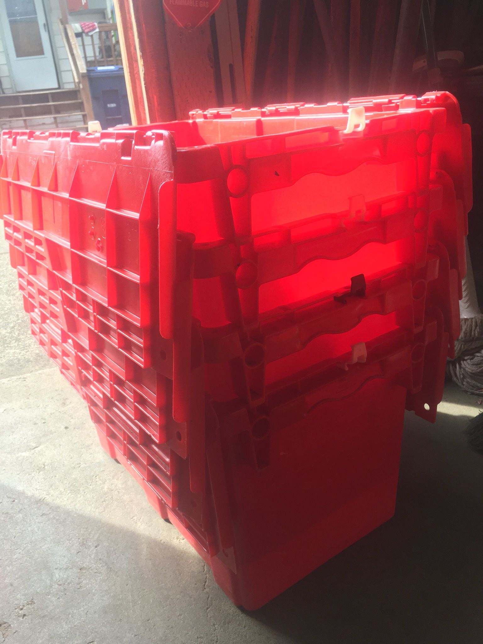 Heavy Duty Bins, Totes, Boxes, Moving Storage for Sale in Renton, WA ...