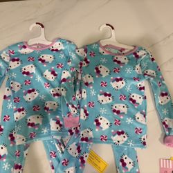 Hello Kitty Pjs 4t
