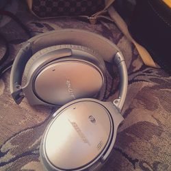 Bose Silver Headphones