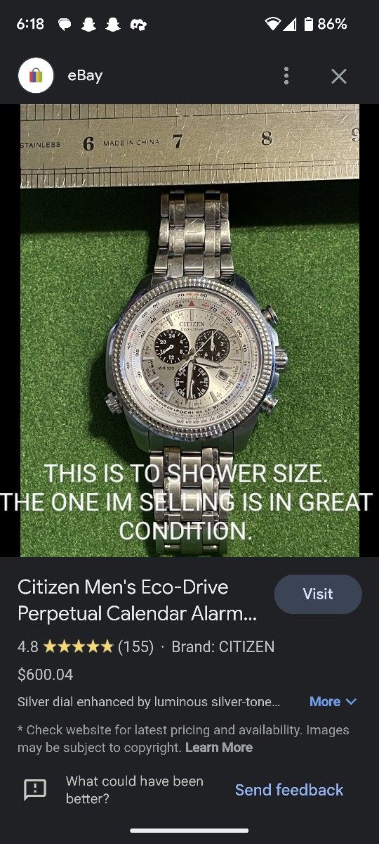CITIZEN ECO-DRIVE BL5400-52A