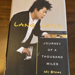 Signed Lang Lang Autobiography Hardback!