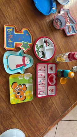 Misc Kids Plates And Drinks Bottles 