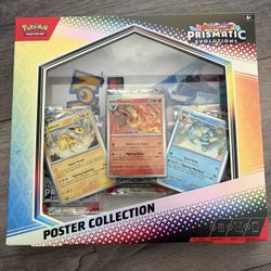 Pokemon Prismatic Evolutions Poster Collection 