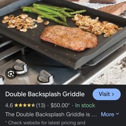 Backsplash Griddle 