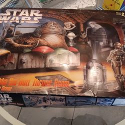 Vintage 90s Star Wars Jabba The Hut Throne Room.model.kit