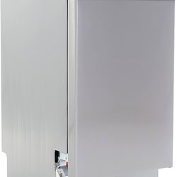 Avanti 18-Inch Dishwasher Machine with Top Control LED Display, Fits 8 Place Settings with 3 Wash Options, 6 Automatic Cycles Includes Rinse Aid Dispe