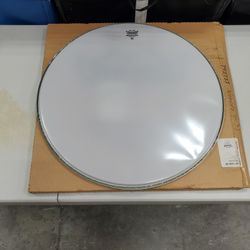 Remo 26" Smooth White Ambassador Bass Drum Head