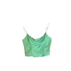 satin corset top
