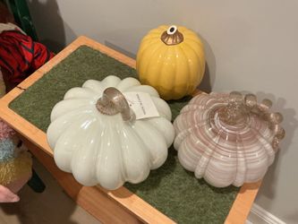 Fall items, made in glass all for $15