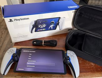 PlayStation Portal and Carrying Case