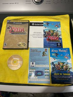 Nintendo GameCube the legend of Zelda wind waker Cib