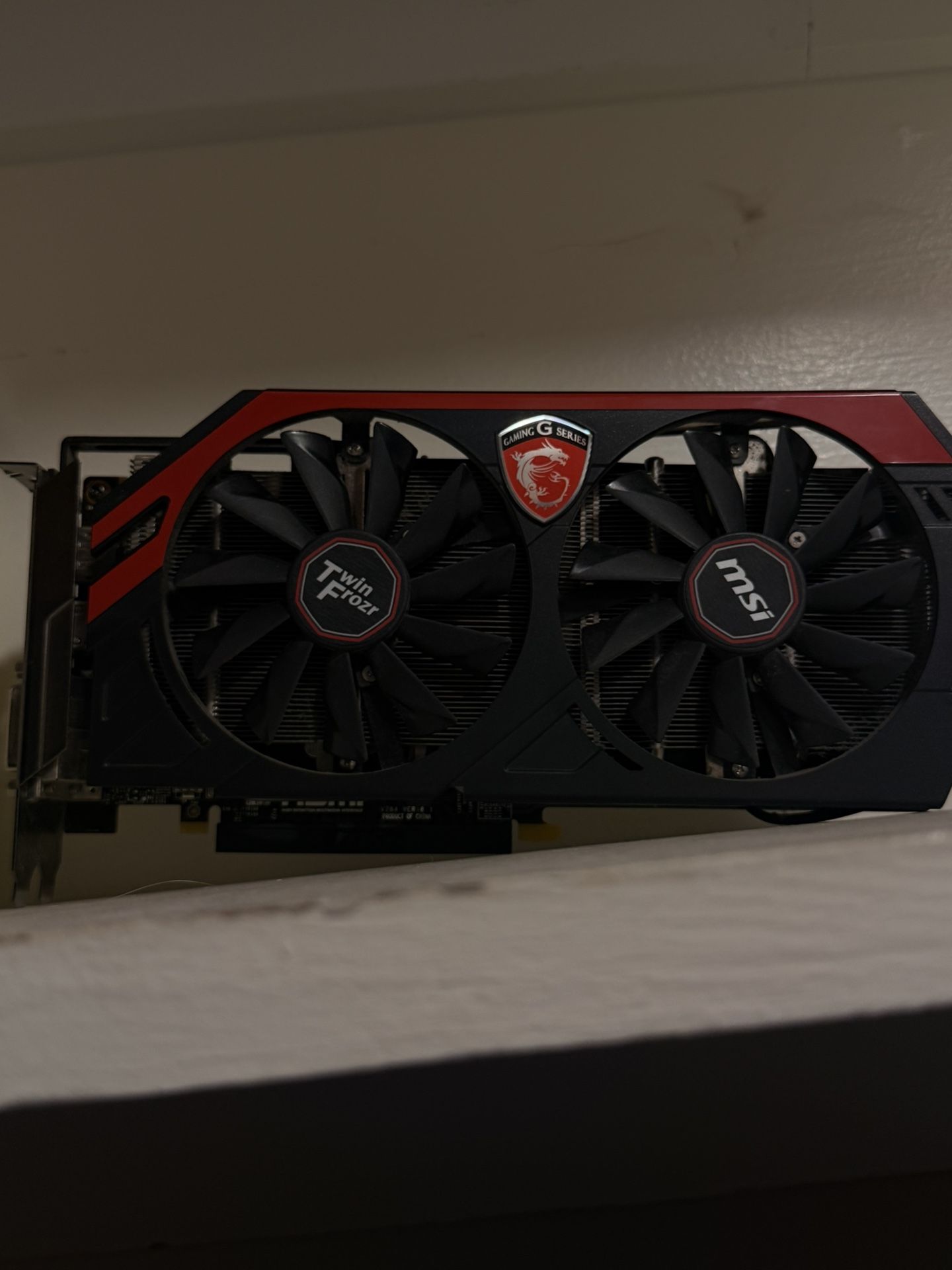 MSI GTX 760 2GB(TESTED AND WORKING)