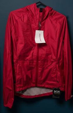 New with Tags - Women's Bontrager (Trek) Avert Rain Jacket - Red - Size Medium