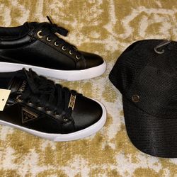 NWT MK hat & Guess shoes bundle