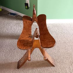 Camel Saddle Solid Teak