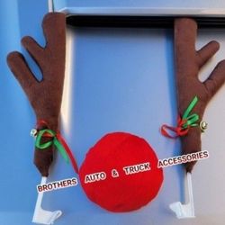 Christmas Decorations Reindeer Antlers Para Carros Trocas Decoraciónes Navideñas