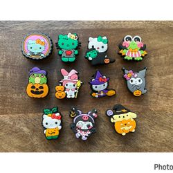 Halloween Hello Kitty, Croc Charms Bundle