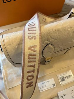 Louis Vuitton Diane Empreinte in Cream 