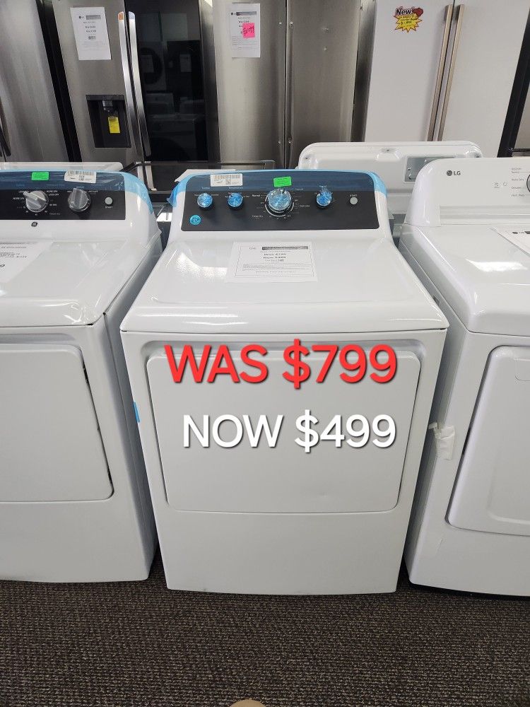 7.2 Cu. Ft. Vented Electric Dryer In White With Auto Dry