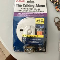 The Talking Alarm One Detector