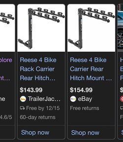 Thule bike racks!