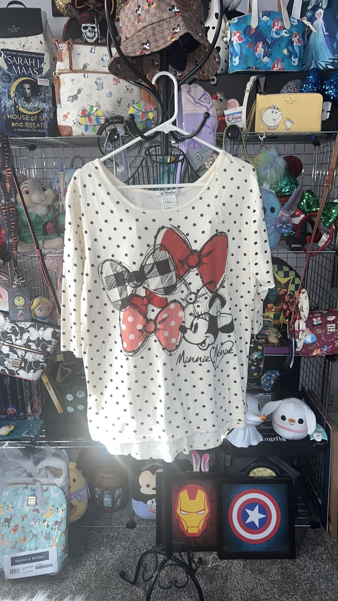 NWOT Disney Parks Minnie Mouse Top