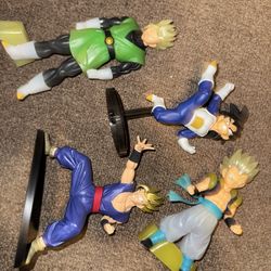 Banpresto Dragon ball Z set of 4 figures