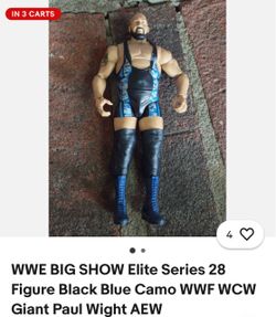 WWE All Elite Wrestling Big Show Action Figure AEW Toy