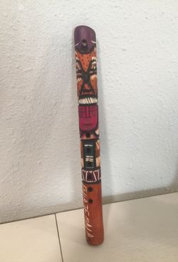 Hand carved flute $25