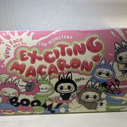 (Labubu) POP MART authentic The Monsters: Exciting Macaron