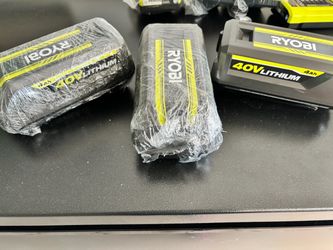 🔋 Ryobi 40V 4Ah Batteries – Brand New (3 units)
