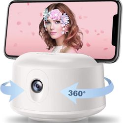 Auto Selfie Tracking Phone Holder: Smart Motion Face Tracker Gimbowl 360 Rotation Moving Tripod Rotating Object Trackit for Vlog Streaming