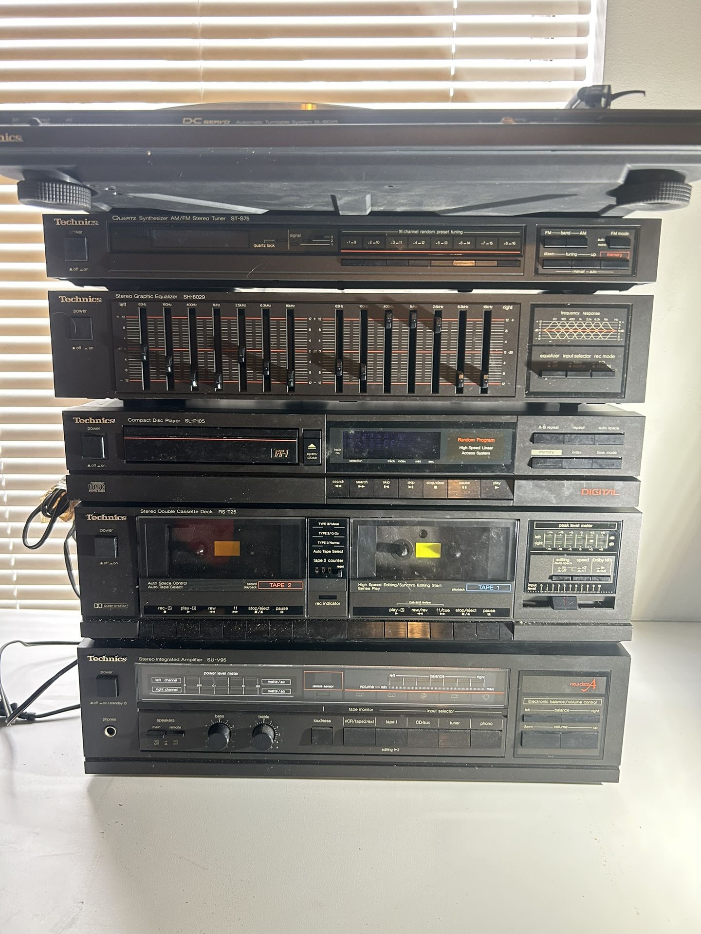 Vintage Technics Stereo System