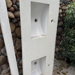 Dual Sink Counter