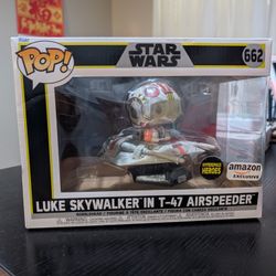 Funko Pop - Luke Skywalker in T-47 Airspeeder 