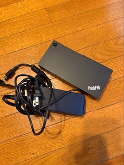 Lenovo thinkpad docking station work laptop