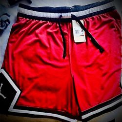 Jordan Shorts red Black White Brand New. Tags Still on 