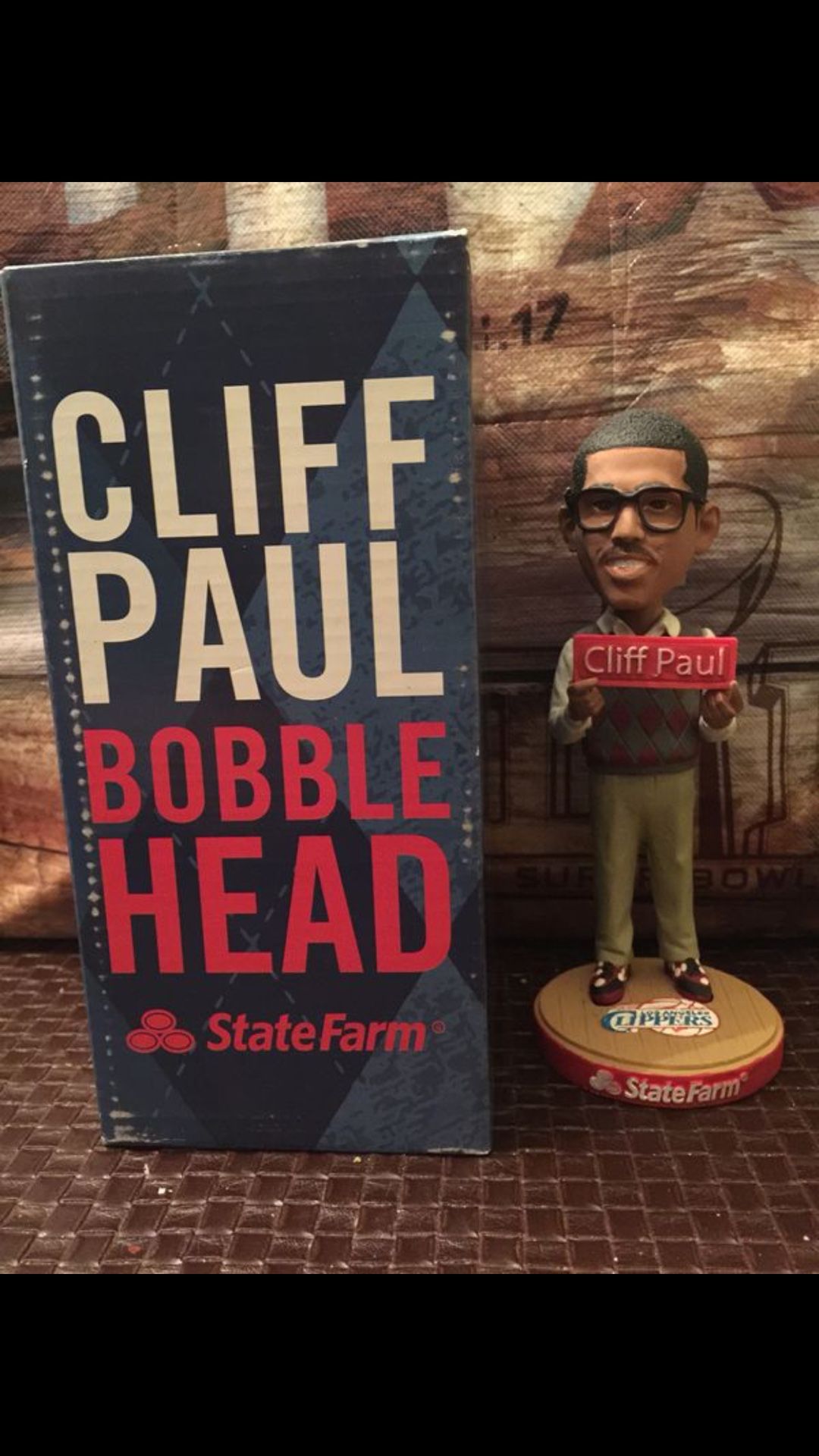 Chris Paul SGA Bobblehead Houston Rockets and Clippers