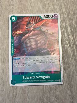 Edward Newgate OP10-024 One Piece Card