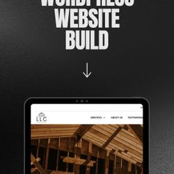 Modern Wordpress Website Build 