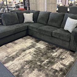 Dark Gray Sectional 