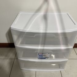 Two Brand New Drawer Storage Unit 