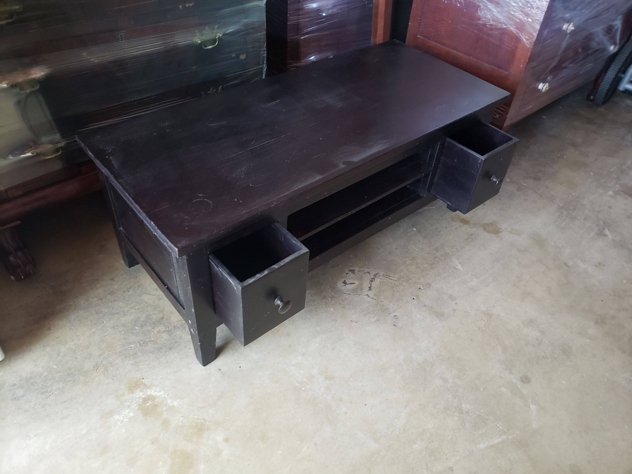 Chocolate TV Stand for Sale in San Antonio, TX OfferUp