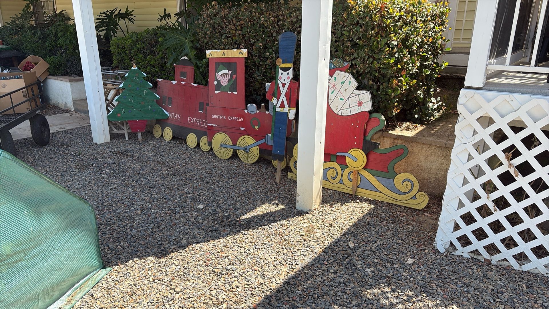Holiday Yard Art
