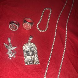 Men 925 Sterling Silver Jewelry 